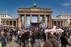 Brandenburger Tor, Friedensdemo