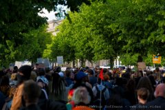 Demo am Brandenburger Tor, Berlin