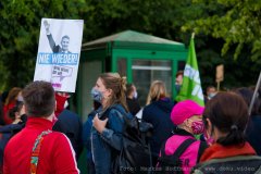 Nie wieder AFD, Demo Black Lives Matter